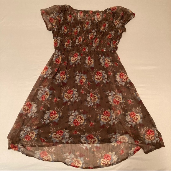 AMERICAN RAG Floral Ruffle Mini Dress - Picture 10 of 11